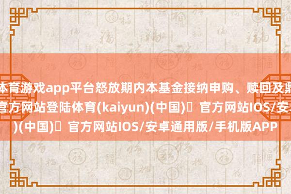 体育游戏app平台怒放期内本基金接纳申购、赎回及鼎新肯求-开yun体育官方网站登陆体育(kaiyun)(中国)❥官方网站IOS/安卓通用版/手机版APP